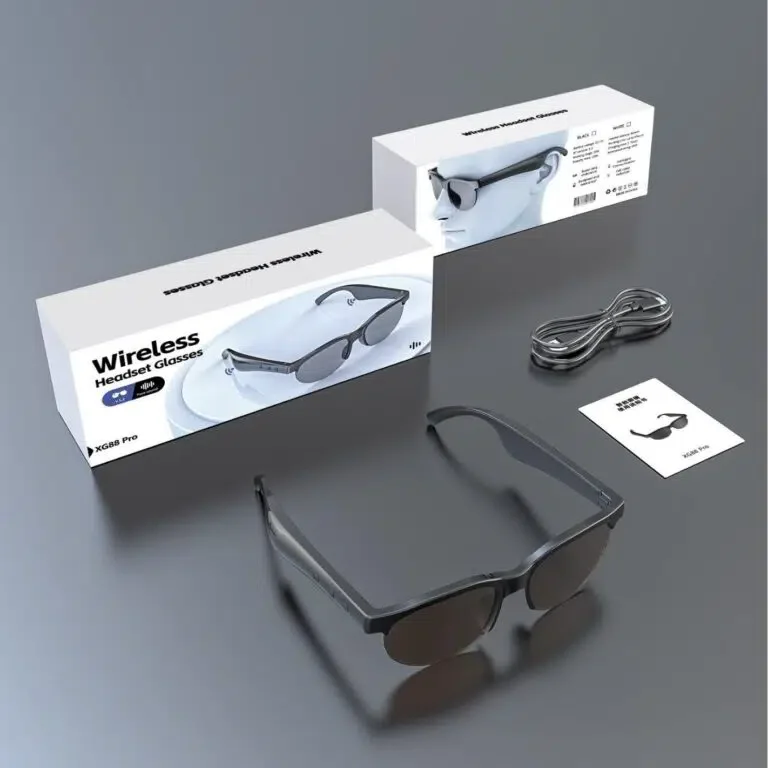 Wireless Headset Glasses Package